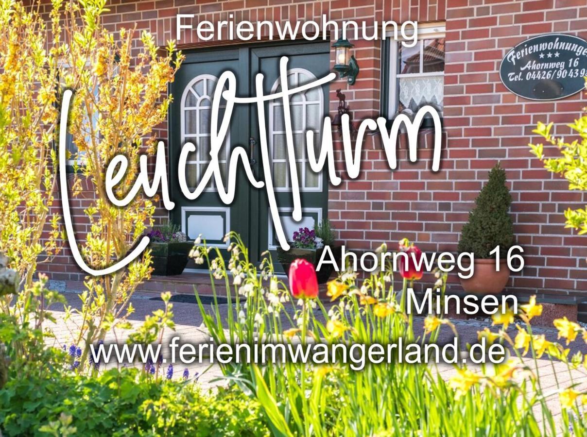 Ferien Im Wangerland Ferienwohnung Leuchtturm Minsen Schillig Hund Pool Sauna Norderaltendeich Zewnętrze zdjęcie