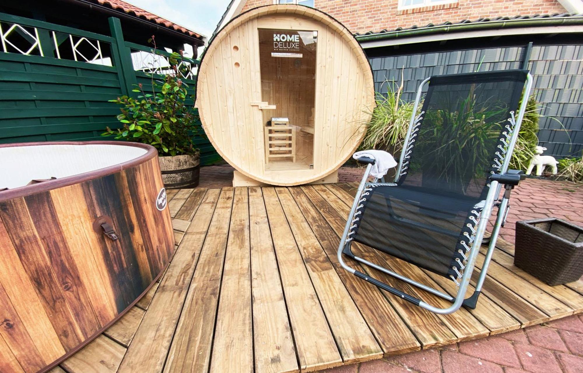 Ferien Im Wangerland Ferienwohnung Leuchtturm Minsen Schillig Hund Pool Sauna Norderaltendeich Zewnętrze zdjęcie